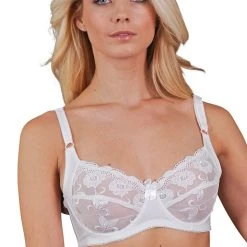 Carnival Full Figure Floral Lace Underwire Bra -FarmaCell shop carnival full figure floral lace underwire bra 1749136408617