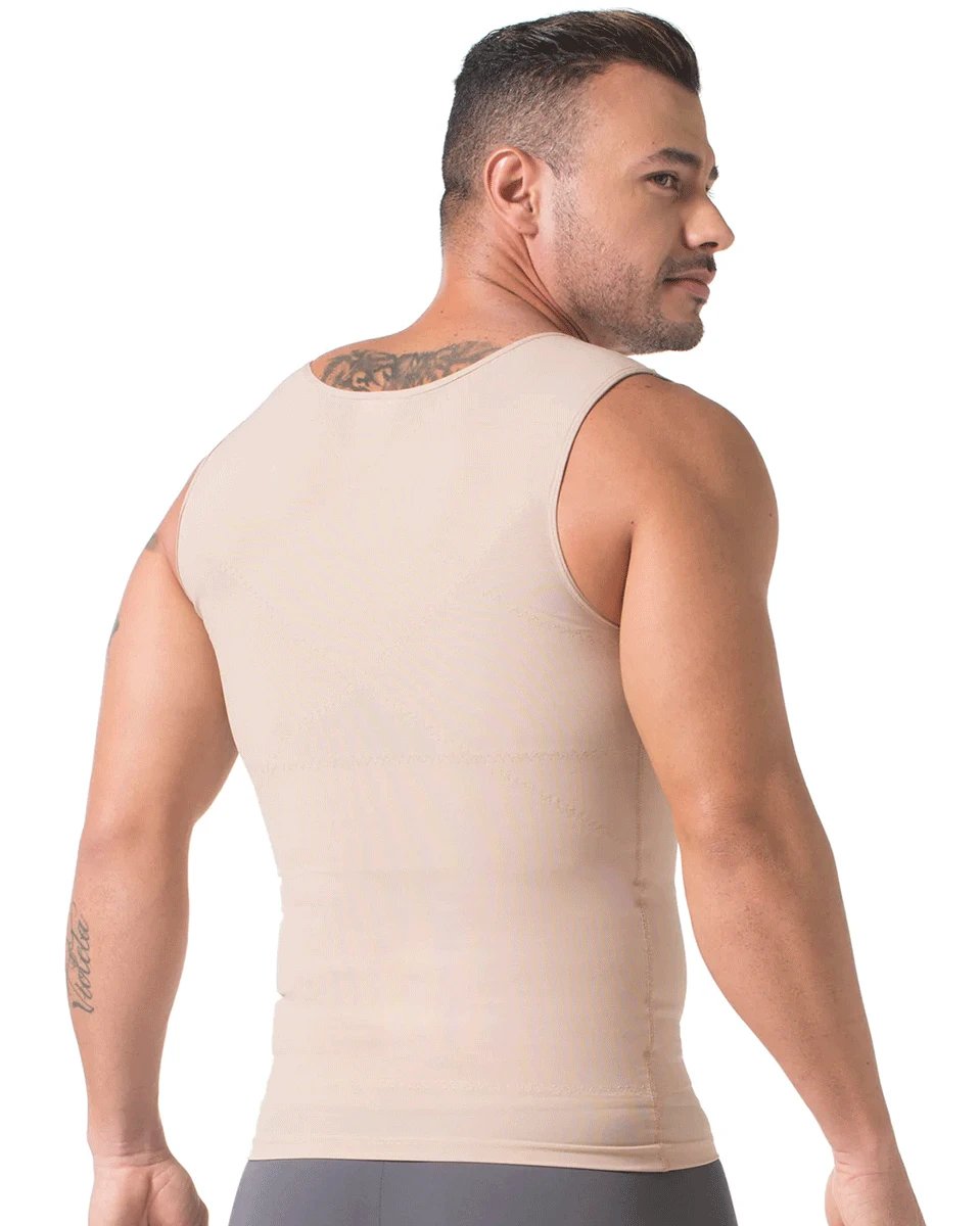 Diane And Geordi Diane & Geordi Men's Compression Undershirt Back Support 4 Diane And Geordi Diane & Geordi Men's Compression Undershirt Back Support - Image 2