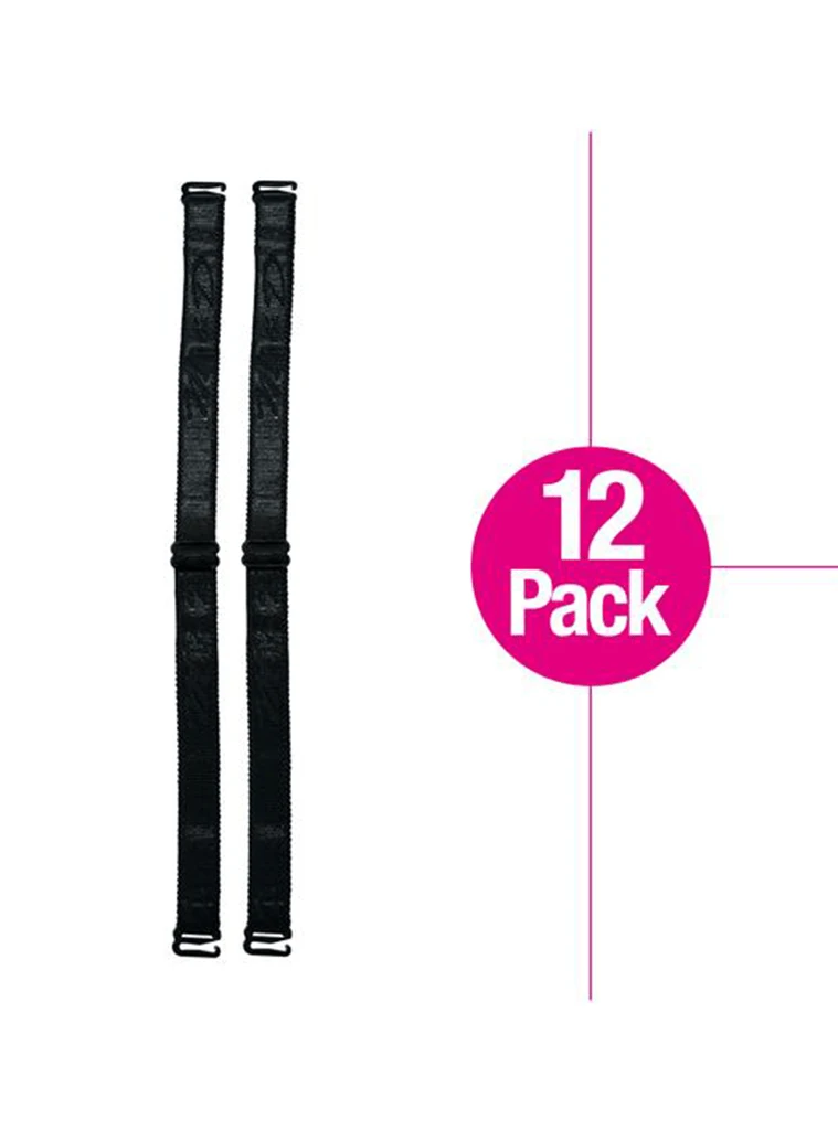 Fajas M & D Removable And Adjustable Wide Bra Straps - 12 Pack 5 Fajas M & D Removable And Adjustable Wide Bra Straps - 12 Pack - Image 3