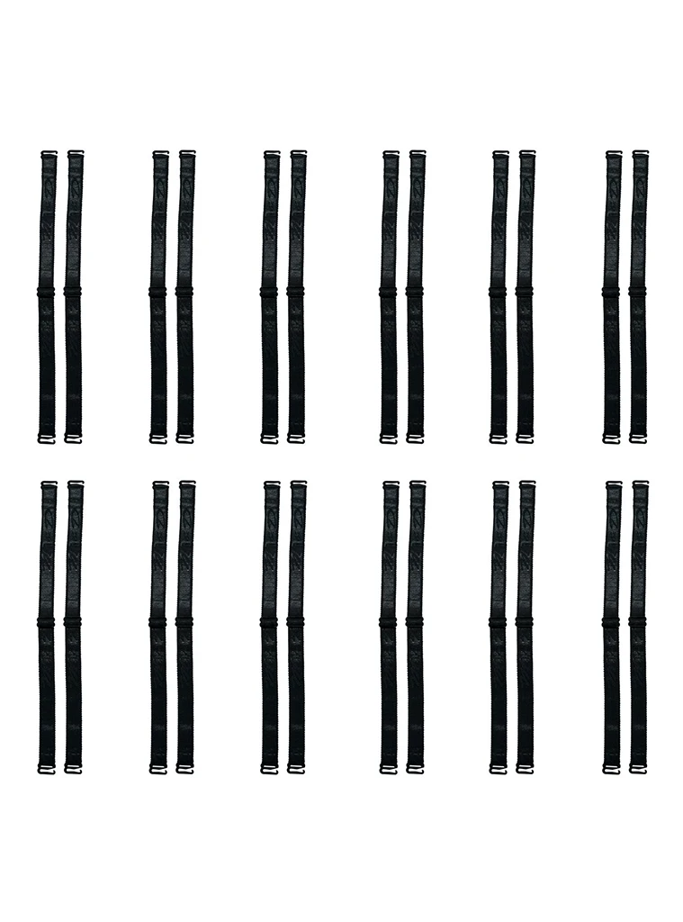 Fajas M & D Removable And Adjustable Wide Bra Straps - 12 Pack 3 Fajas M & D Removable And Adjustable Wide Bra Straps - 12 Pack