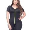 Fajas Uplady Athletic Women's Sports Workout Bodysuit With Sleeves