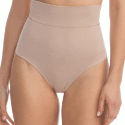 FarmaCell High-Waisted Shaping Control Thong With Flat Belly Effect -FarmaCell shop farmacell high waisted shaping control thong with flat belly effect 22815756779710