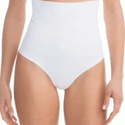 FarmaCell High-Waisted Shaping Control Thong With Flat Belly Effect -FarmaCell shop farmacell high waisted shaping control thong with flat belly effect 22815756910782