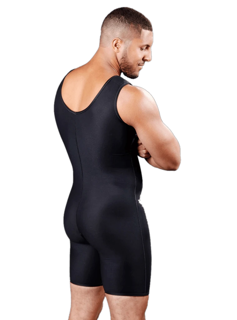 Final Sale Clearance Caromed Sculptures Male Above The Knee Body Shaper 3 Final Sale Clearance Caromed Sculptures Male Above The Knee Body Shaper