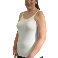 Final Sale Clearance Complete Shaping Mastectomy Camisole / Classic Tank Top With Built-In Breast Prosthetics
