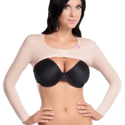 Final Sale Clearance Lipoelastic AP Variang Long Sleeve - Compression Arm Sleeves With Padded Armpits