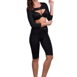 Final Sale Clearance Lipoelastic AP Variang Long Sleeve - Compression Arm Sleeves With Padded Armpits