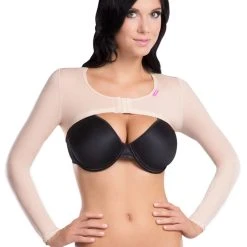 Final Sale Clearance Lipoelastic AP Variang Long Sleeve - Compression Arm Sleeves With Padded Armpits
