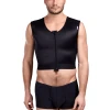 Final Sale Clearance Lipoelastic MTmS Comfort - Gynecomastia Vest - Front Zipper And Adjustable Shoulder