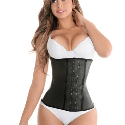 Fiorella Latex Waist Cincher Trainer Corset 2 Rows