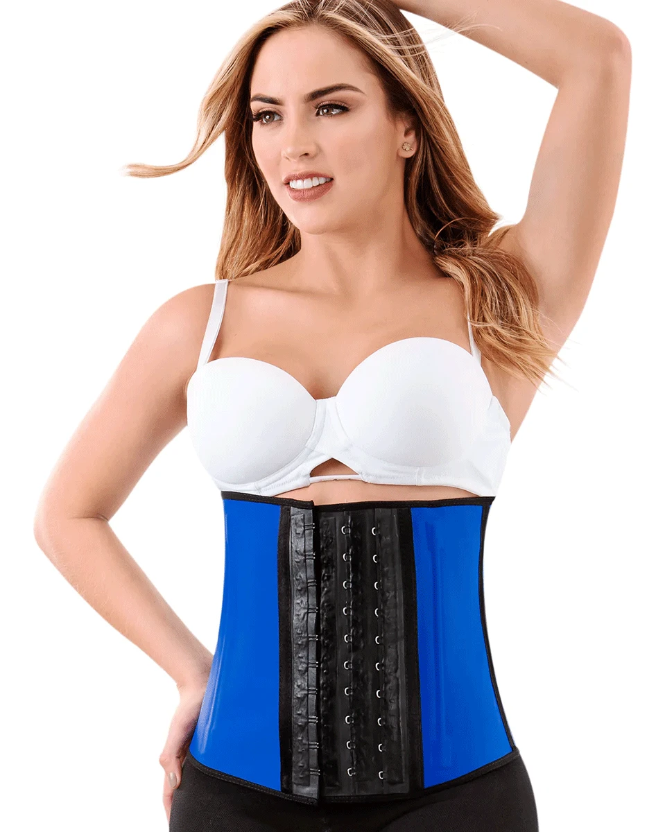 Laty Rose Latex Waist Trainer Cincher 3 Rows Of Hooks 9 Laty Rose Latex Waist Trainer Cincher 3 Rows Of Hooks - Image 7