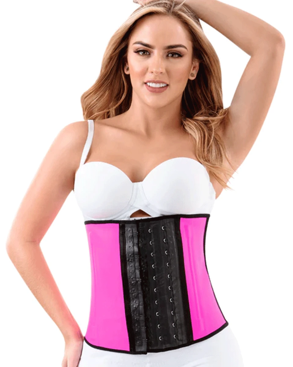 Laty Rose Latex Waist Trainer Cincher 3 Rows Of Hooks 7 Laty Rose Latex Waist Trainer Cincher 3 Rows Of Hooks - Image 5