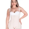 MariaE Fajas Bum Lift Tummy Control Mid Thigh Shapewear Bodysuit Open Bust With Front Hooks Powernet -FarmaCell shop mariae fajas bum lift tummy control mid thigh shapewear bodysuit open bust with front hooks powernet 32511520538814