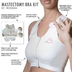 Medebra Post-Surgical Mastectomy Bra Kit