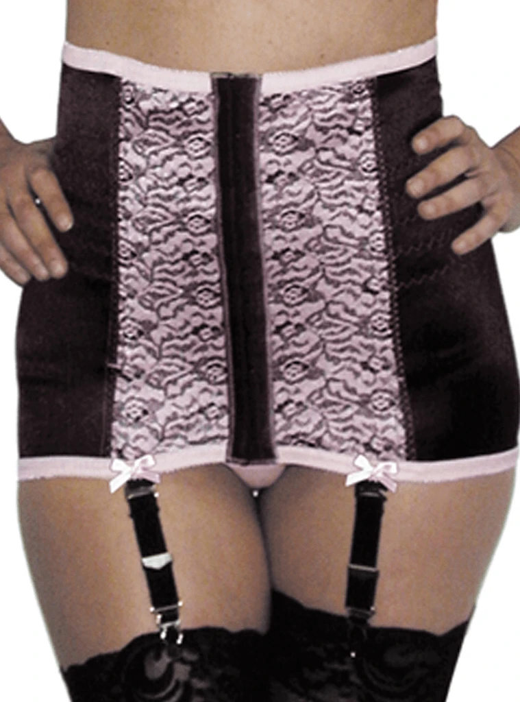 Rago Satin And Lace Waist Trainer / Cincher Medium Shaping 3 Rago Satin And Lace Waist Trainer / Cincher Medium Shaping