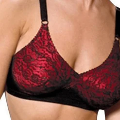 Rago Satin & Lace Fashion Bra