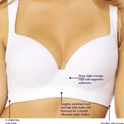 Siluet Back Smoothing Bra With Soft Full Coverage Cups -FarmaCell shop siluet back smoothing bra with soft full coverage cups 30118449742014