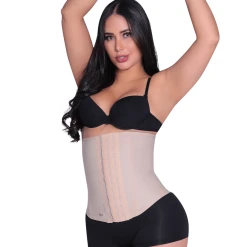 Siluet Classic Latex Waist Cincher Lined In Black Cotton -FarmaCell shop siluet classic latex waist cincher lined in black cotton 30085176656062