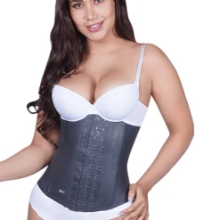 Siluet Classic Latex Waist Cincher Lined In Black Cotton -FarmaCell shop siluet classic latex waist cincher lined in black cotton 30085197299902