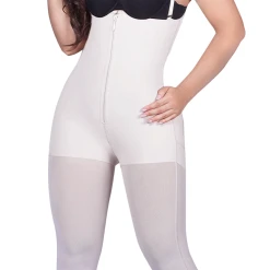 Siluet Extra-Strength Compression Braless Capri Style Minimizer Bodysuit With Latex -FarmaCell shop siluet extra strength compression braless capri style minimizer bodysuit with latex 32558729789630