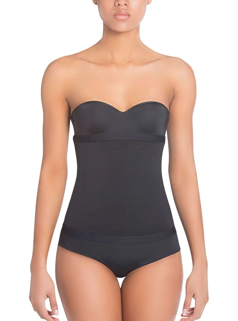 Siluet No Closure Thermo-Reducer Waist Cincher With Frontal Latex Panel 5 Siluet No Closure Thermo-Reducer Waist Cincher With Frontal Latex Panel - Image 3