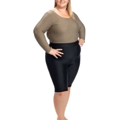 Wear Ease High Waist Compression Short (long) -FarmaCell shop wear ease high waist compression short long 32524634063038