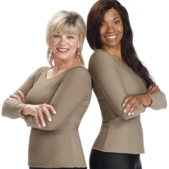 Wear Ease Taylor T - Long Sleeve, Compression For Underarm, Upper Chest, Abdomen And Back -FarmaCell shop wear ease taylor t long sleeve compression for underarm upper chest abdomen and back 31032261509310