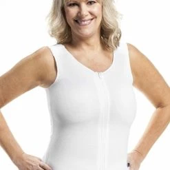 Wear Ease Torso Compression Vest For Relief From Swelling From Edema And Lymphedema